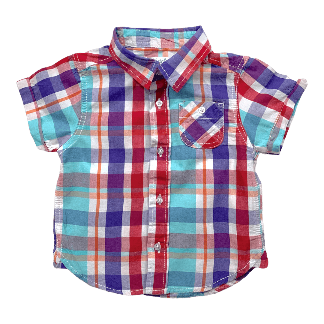 Chemise - 6 mois - - Les P'tites Z'occaz