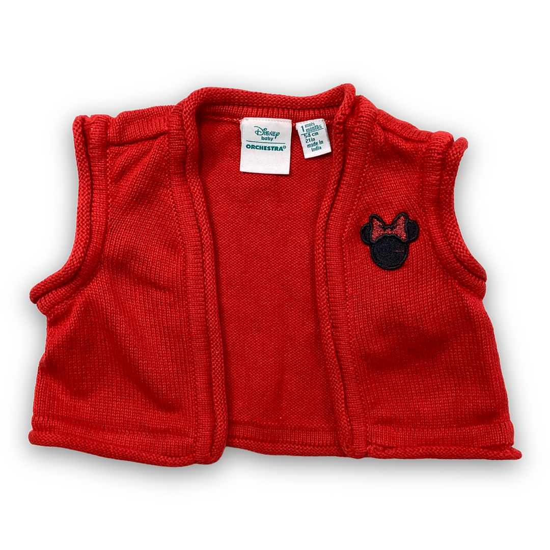 GILET D'OCCASION FILLE - 1 mois