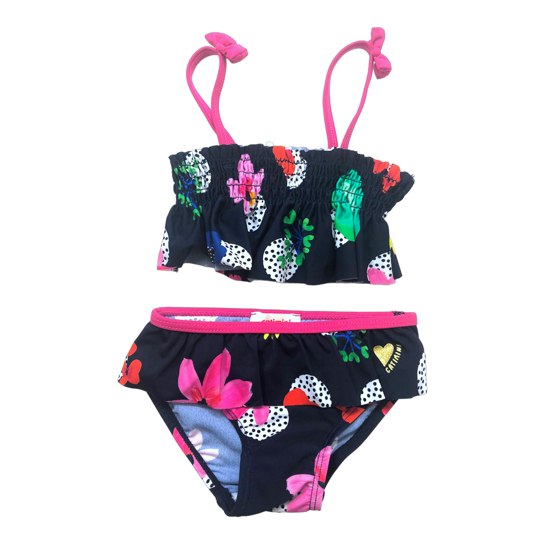 MAILLOT DE BAIN D'OCCASION FILLE - 12 mois