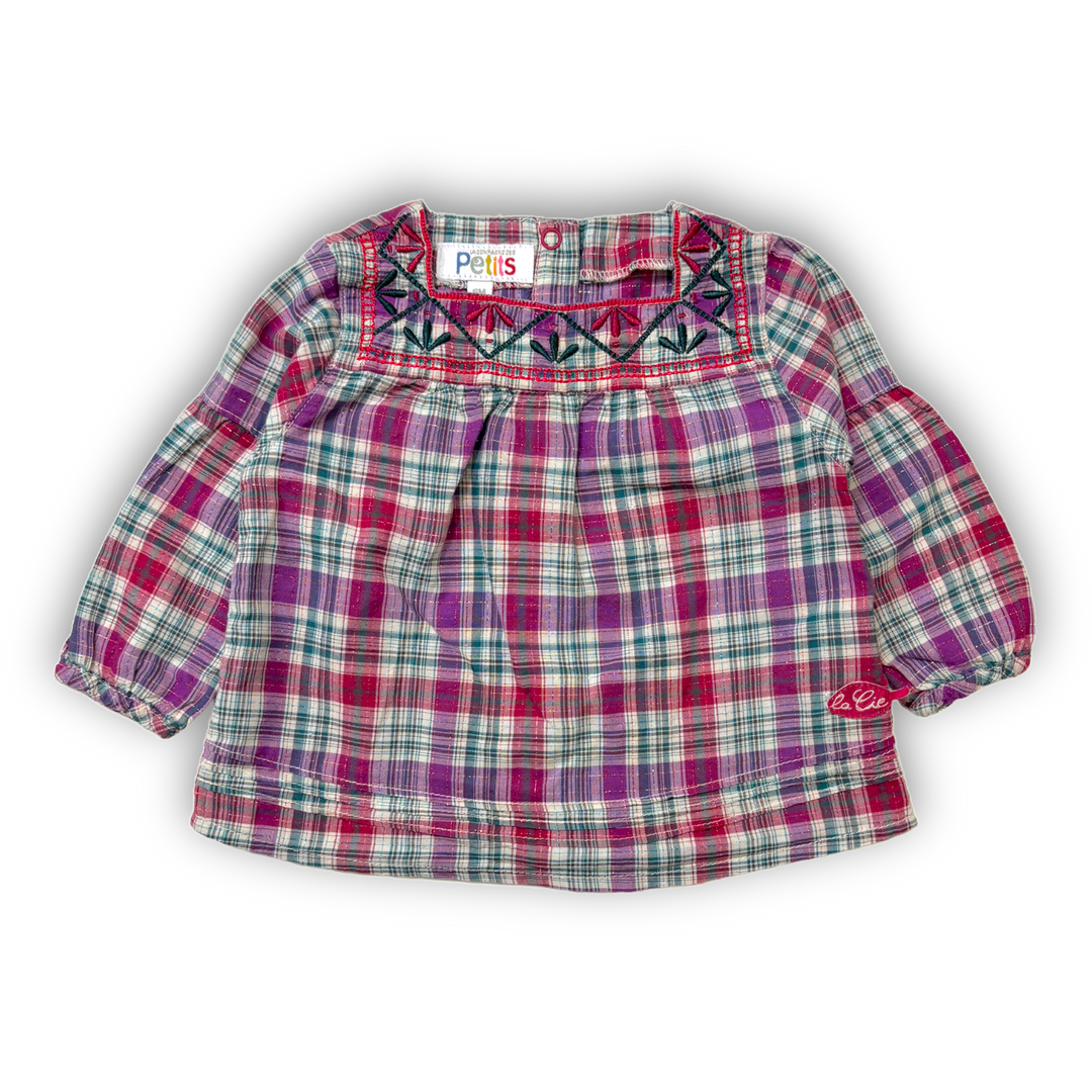 BLOUSE D'OCCASION FILLE - 6 mois
